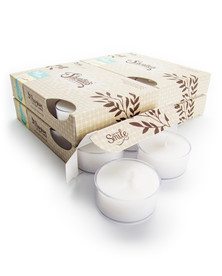Baby Powder Tealight Candles 24-Pack