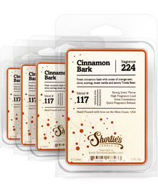 Cinnamon Bark Wax Melts 4 Pack - Formula 117