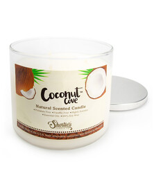 Natural Coconut Cove 3 Wick Candle