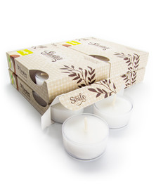 Coconut Lime Verbena Tealight Candles 24-Pack