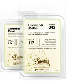 Cucumber Melon Wax Melts 2 Pack - Formula 117