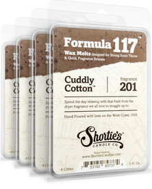 Cuddly Cotton&trade; Wax Melts 4 Pack - Formula 117