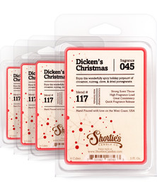 Dickens Christmas Wax Melts 4 Pack - Formula 117