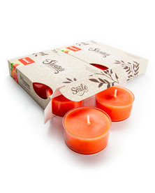 Grapefruit Tealight Candles 12-Pack