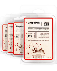 Grapefruit Wax Melts 4 Pack - Formula 117
