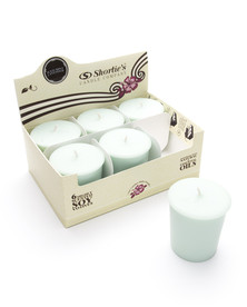 Iced Mint Lavender Soy Votive Candles 6-Pack
