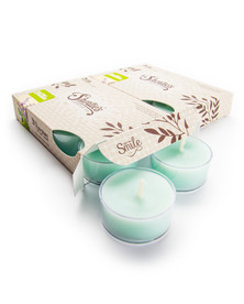 Iced Mint Lavender Tealight Candles 12-Pack