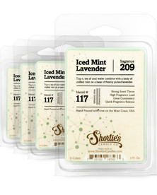 Iced Mint Lavender Wax Melts 4 Pack - Formula 117