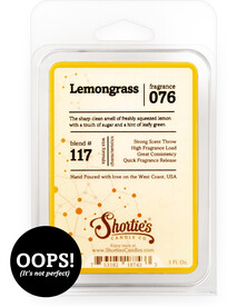 Oops! Lemongrass Wax Melts  - Formula 117