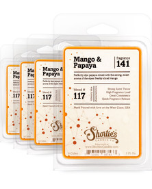 Mango & Papaya Wax Melts 4 Pack - Formula 117