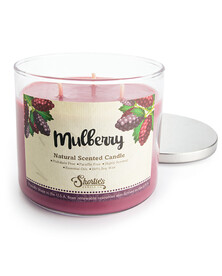 Natural Mulberry 3 Wick Candle
