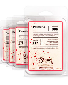 Plumeria Wax Melts 4 Pack - Formula 117