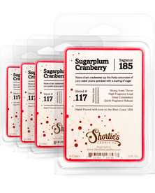 Sugarplum Cranberry Wax Melts 4 Pack - Formula 117