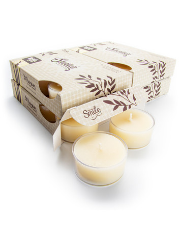 Vanilla Bean Tealight Candles 24-Pack