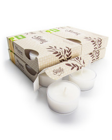 White Chocolate Mint Tealight Candles 24-Pack