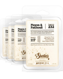 Pinyon & Patchouli Wax Melts 4 Pack - Formula 117