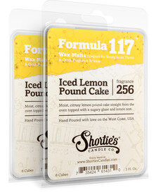 Iced Lemon Pound Cake Wax Melts 2 Pack - Formula 117