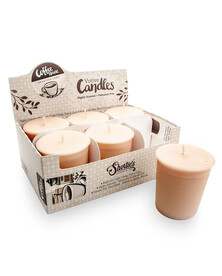 Coffee House Soy Votive Candles 6-Pack