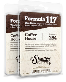 Coffee House Wax Melts 2 Pack - Formula 117