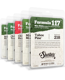 Christmas Pine Wax Melts Variety 5 Pack - Formula 117