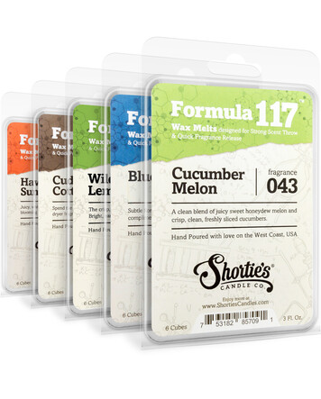 Fresh & Clean Wax Melts Variety 5 Pack - Formula 117