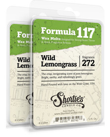 Wild Lemongrass Wax Melts 2 Pack - Formula 117