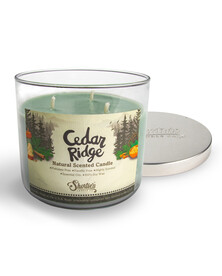 Cedar Ridge Natural 3 Wick Candle