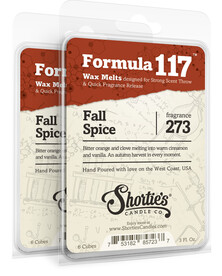 Fall Spice Wax Melts 2 Pack - Formula 117