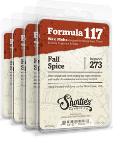 Fall Spice Wax Melts 4 Pack - Formula 117