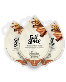 Natural Fall Spice Soy Wax Melts 3 Pack